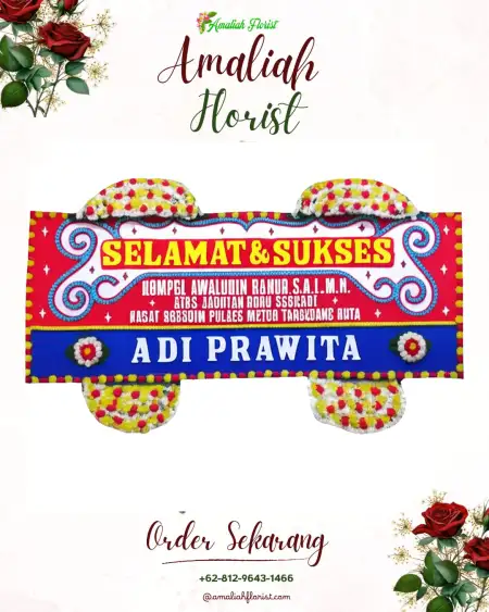 Papan Bunga Ucapan Selamat Dermayu